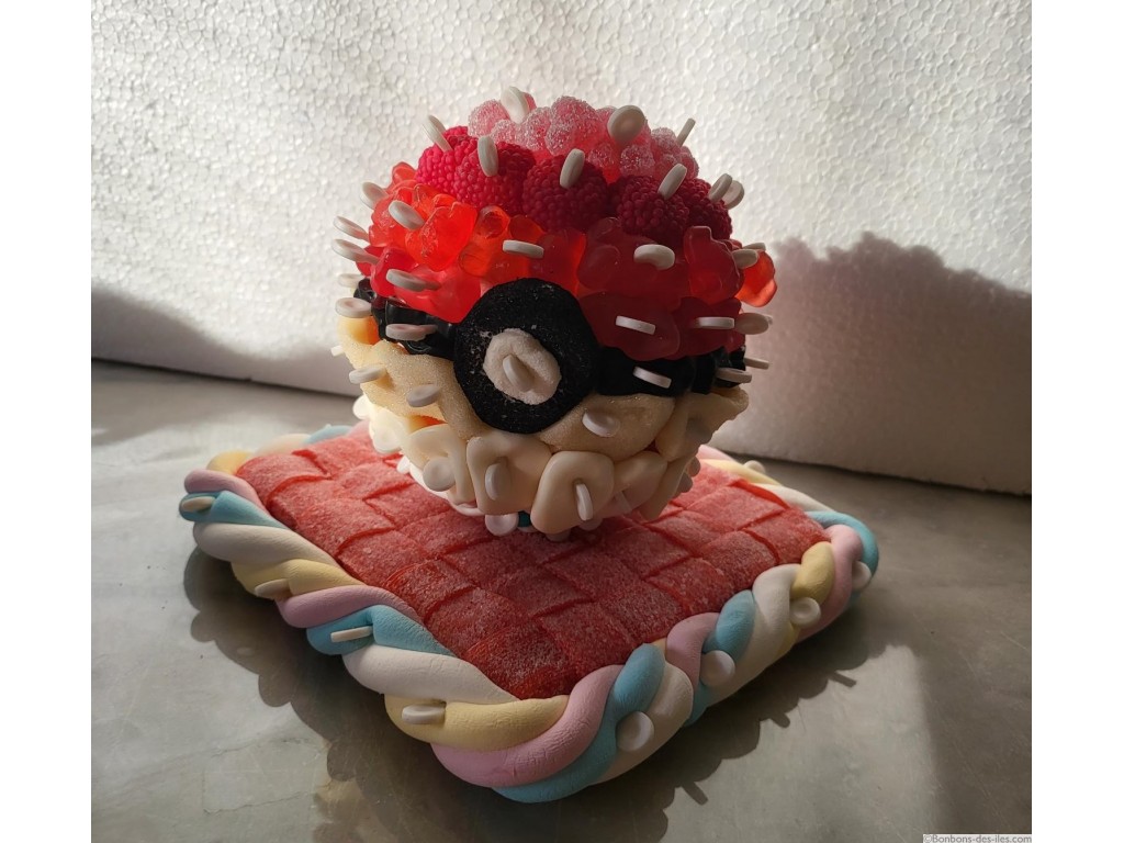 Gâteau Pokéball en bonbons - Pokémon en bonbons